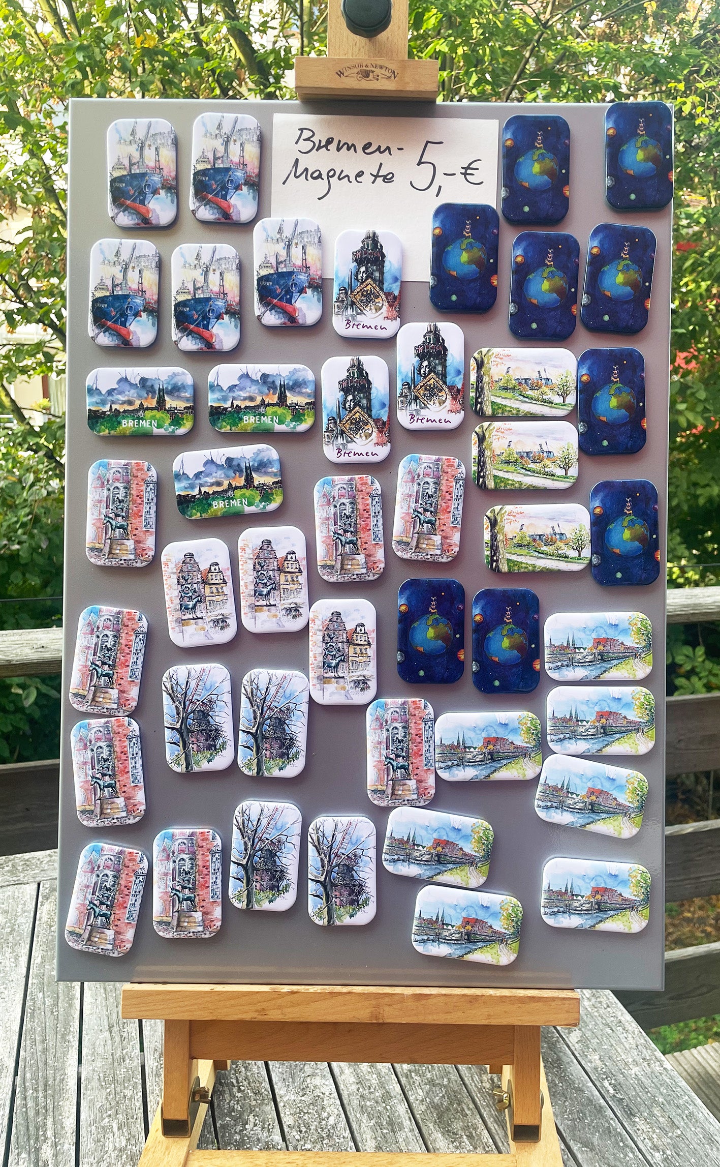 Magnet Stadtmusikanten Weltall