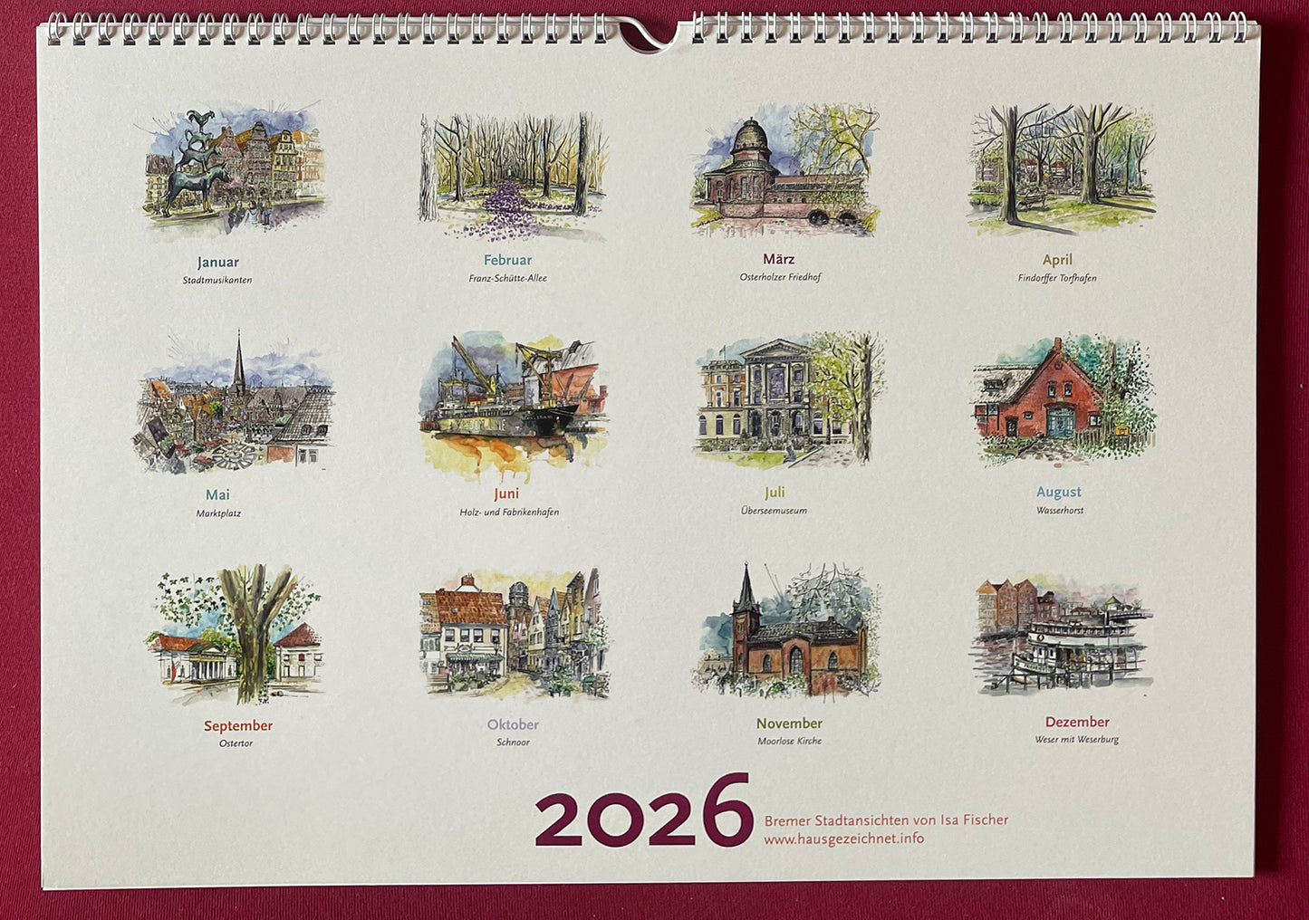 Bremen-Kalender 2026