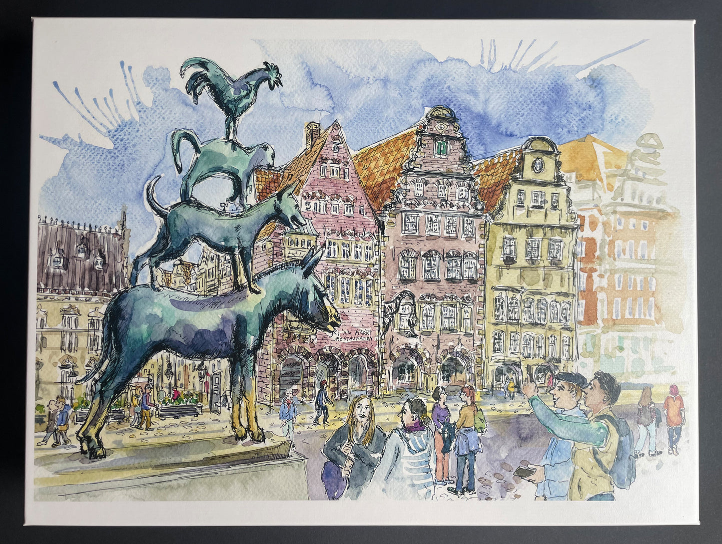 Stadtmusikanten-Puzzle