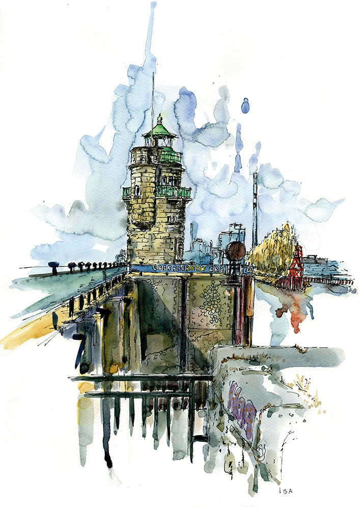 Postkarte Molenturm 2