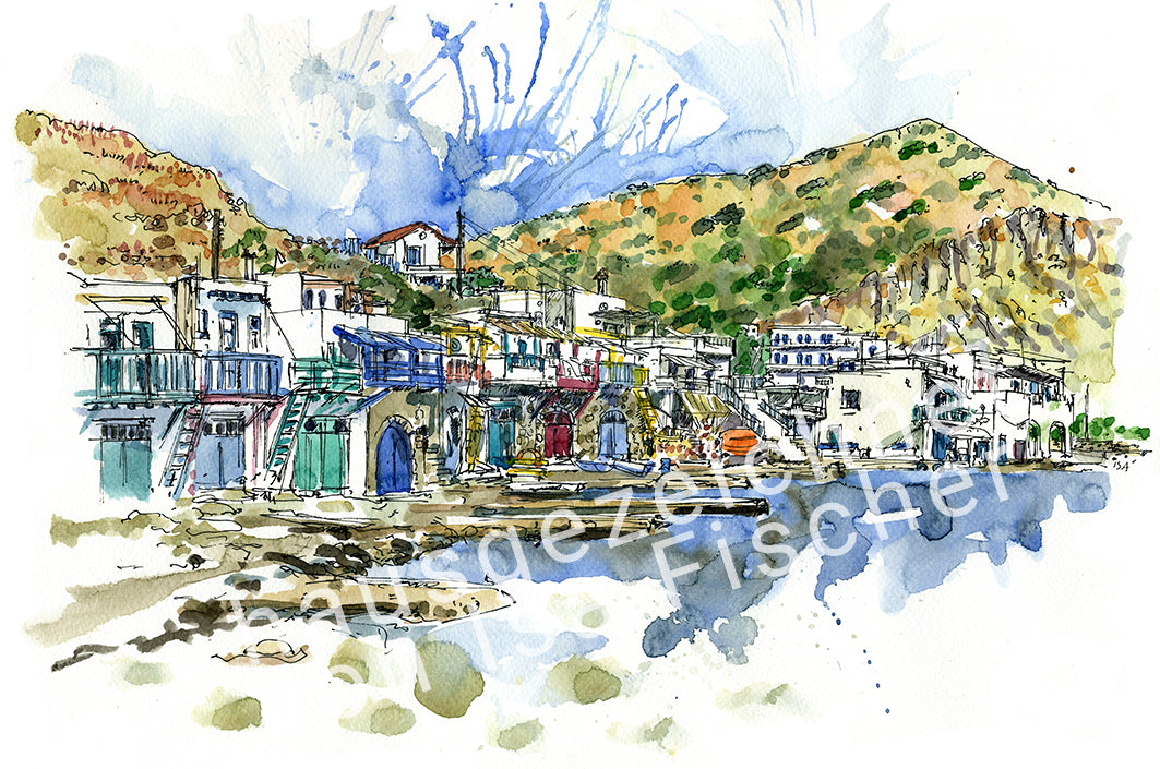 Originalzeichnung "Klima"