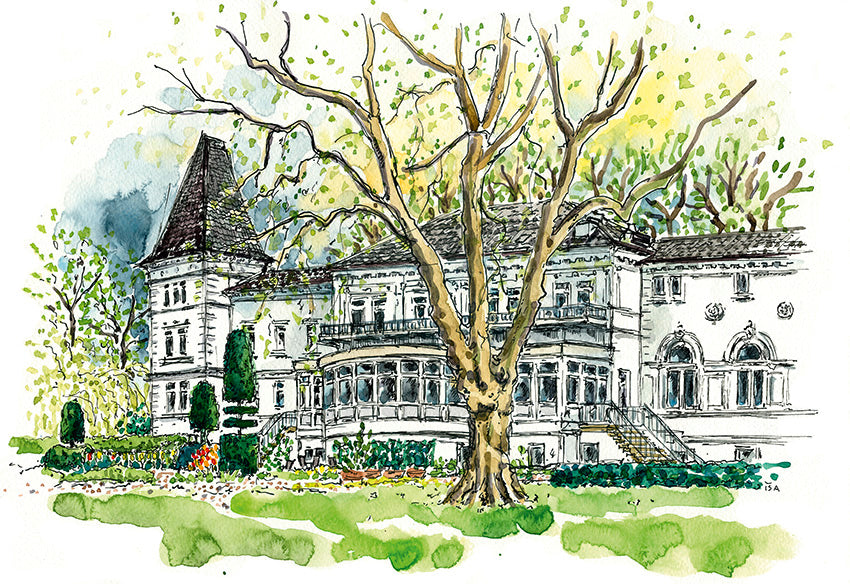 Postkarte Kurhaus BZ