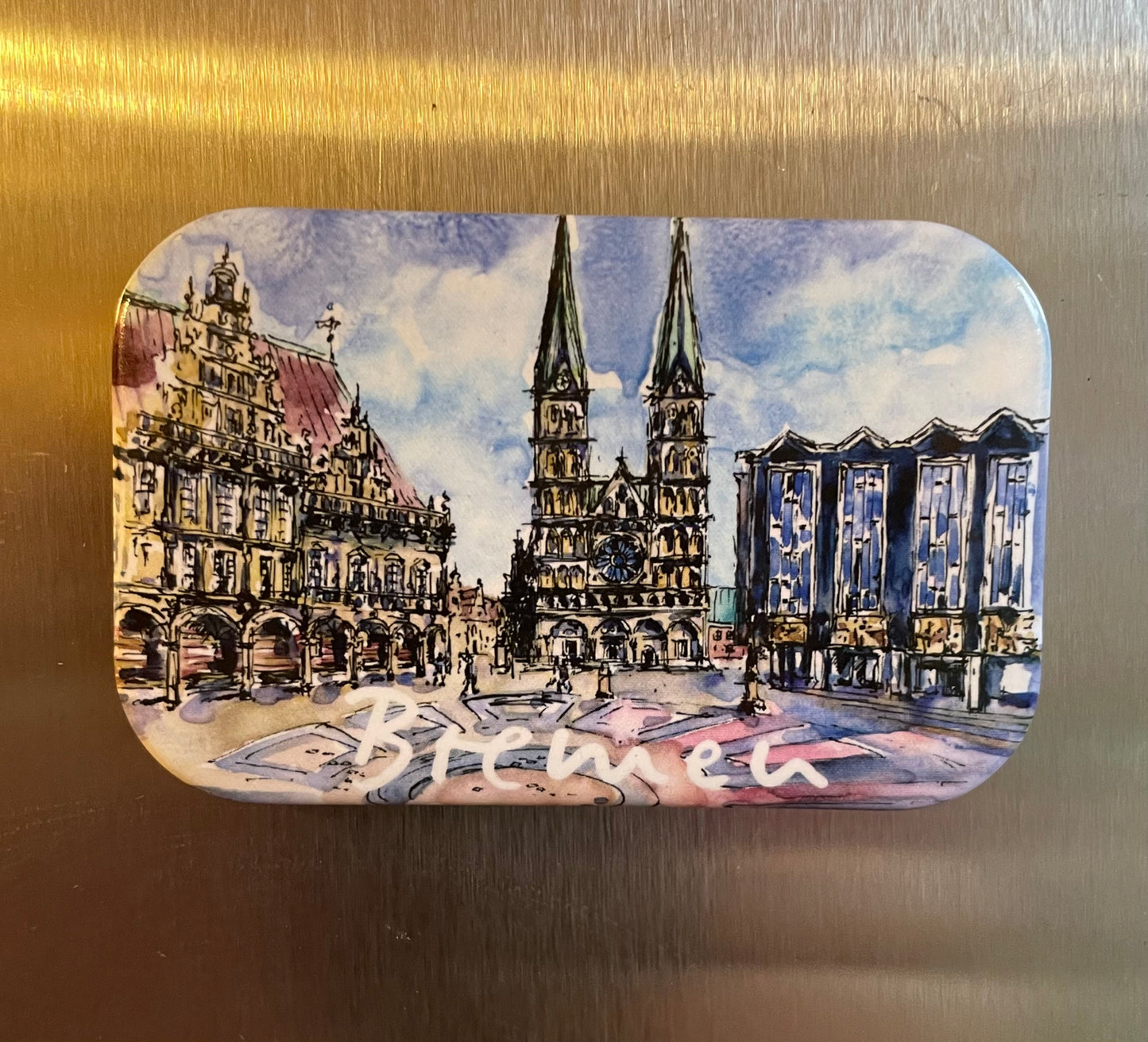 Kühlschrankmagnet Bremer Marktplatz