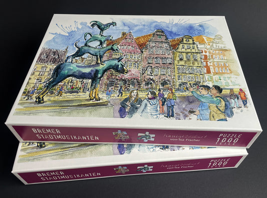 Stadtmusikanten-Puzzle