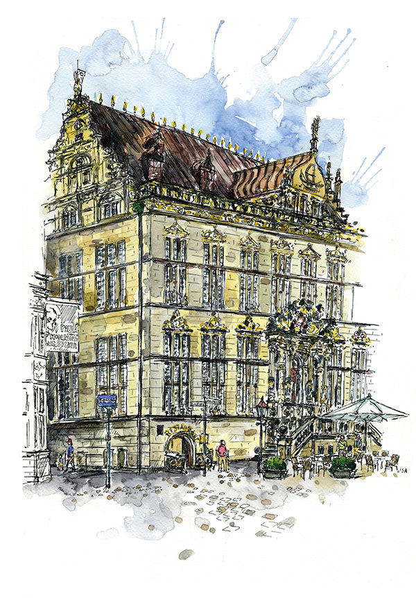 Postkarte Schütting